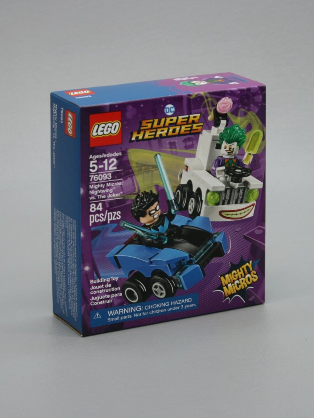 LEGO DC Comics Super Heroes Mighty Micros 84 Pcs Nightwing vs. The Joker - 76093